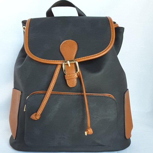Handbags - FAUX LEATHER BACKPACK